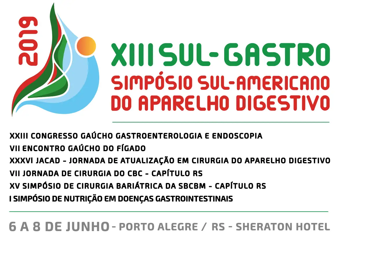 XIII SUL – GASTRO (SIMPÓSIO SUL-AMERICANO DO APARELHO DIGESTIVO